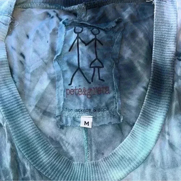 Pete & Greta Johnny was tunic top tank tie dye medium - Picture 2 of 2